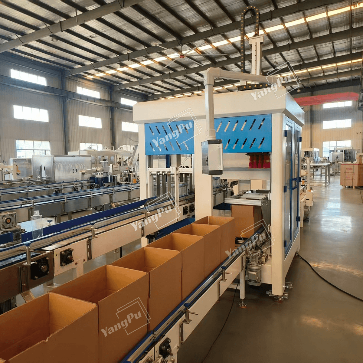 Yangpu Pick and Place Case Packing Machine YPZX-G02